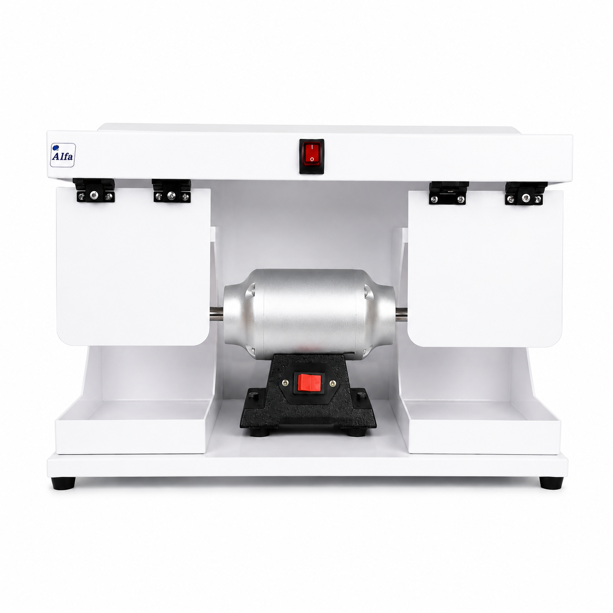 Dental Lab Polishing Machine Grinding Dental Polishing Lathe With Big Cover