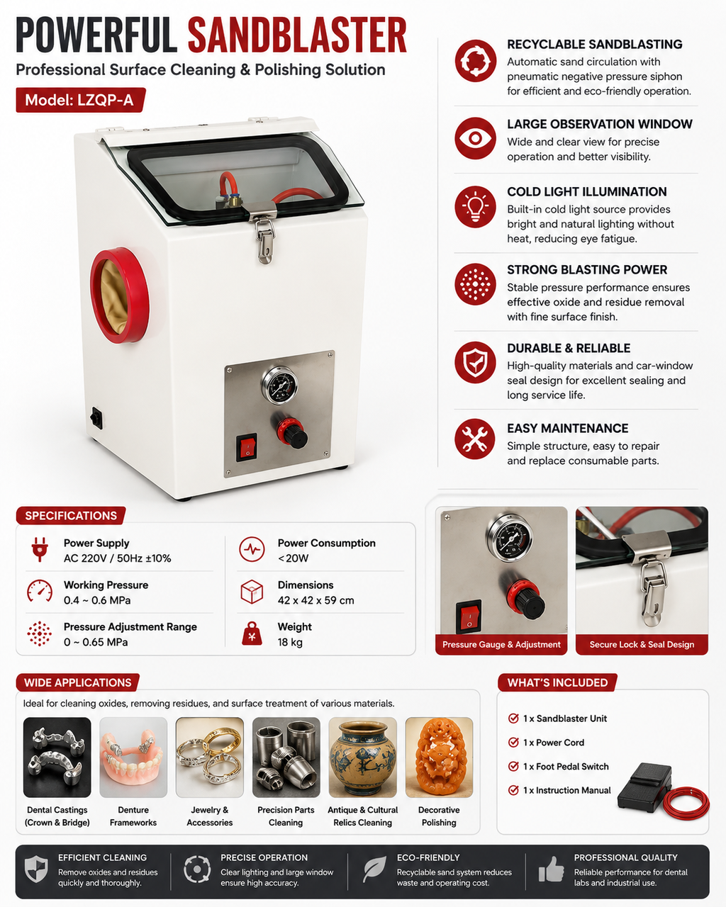 Powerful Sandblaster