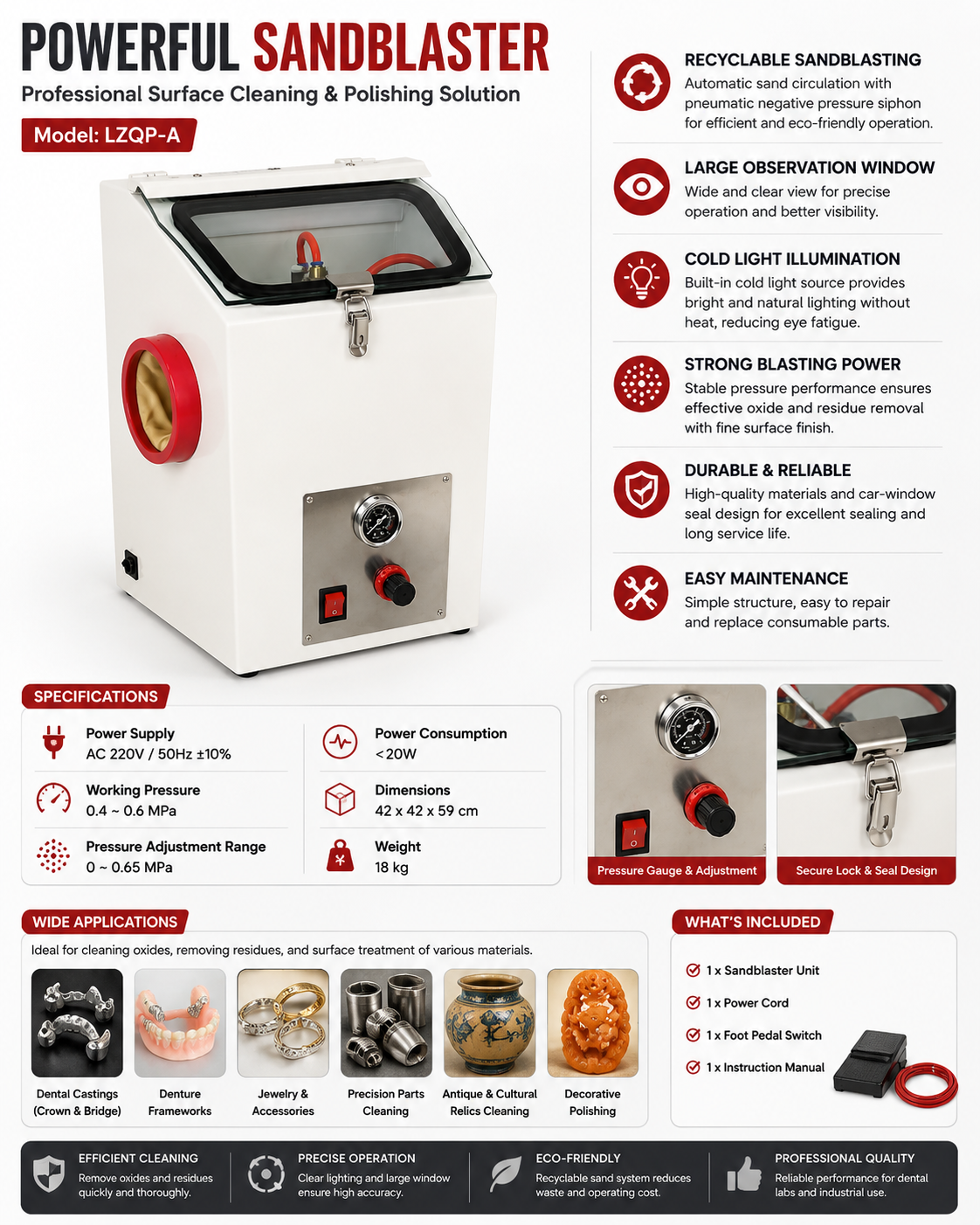 Powerful Sandblaster