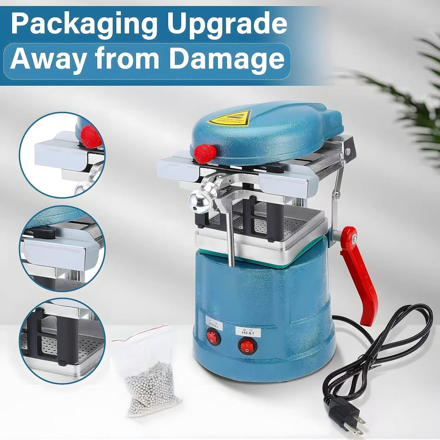 High Power Dental Laboratory Vacuum Forming Machine Dental Thermoforming Vacuum Former