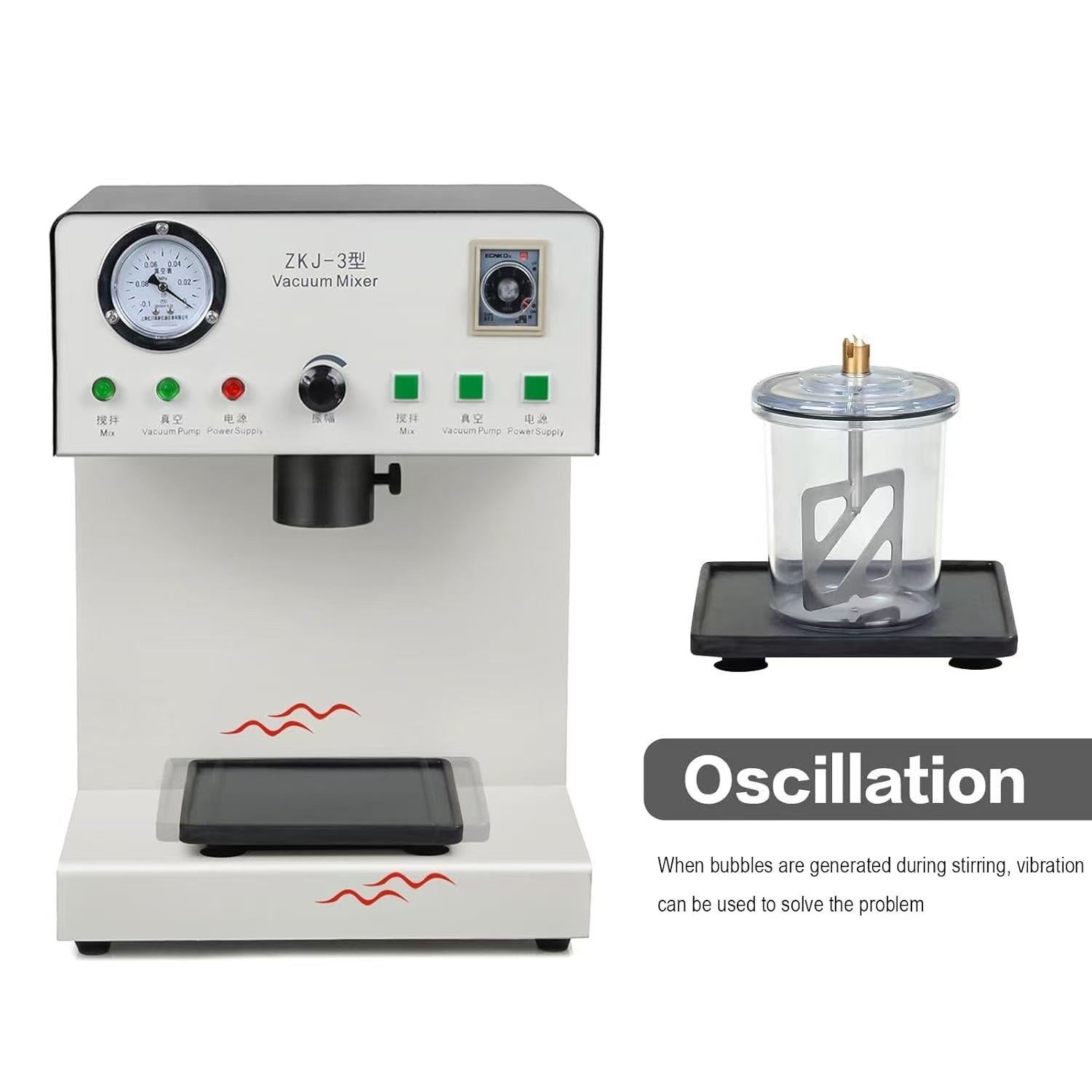 CE Dental Vacuum Mixer/dental Lab Equipment