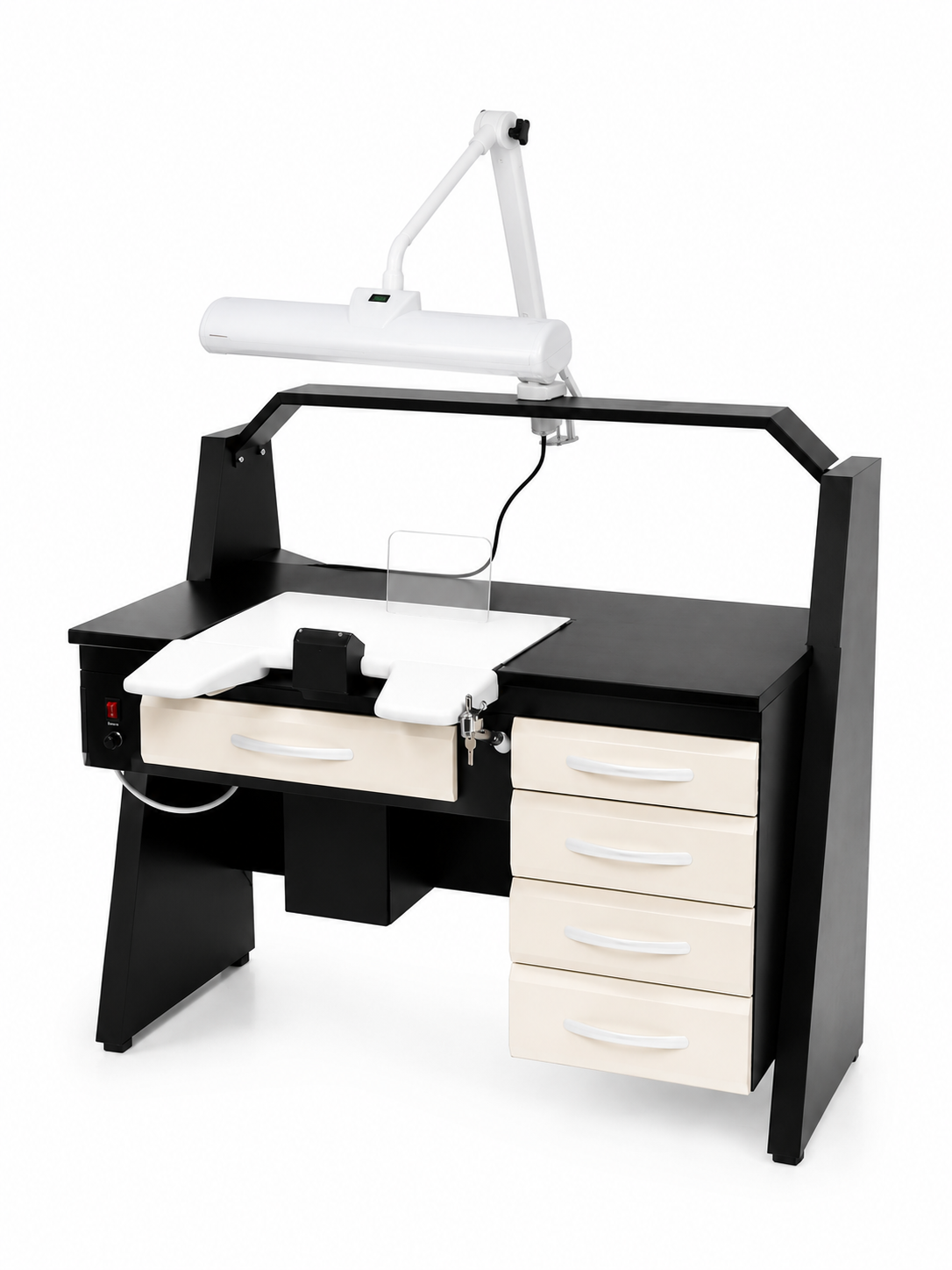 Dental laboratory desk bench table product detail view