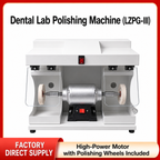 Dental Lab Polishing Machine Grinding Dental Polishing Lathe With Big Cover