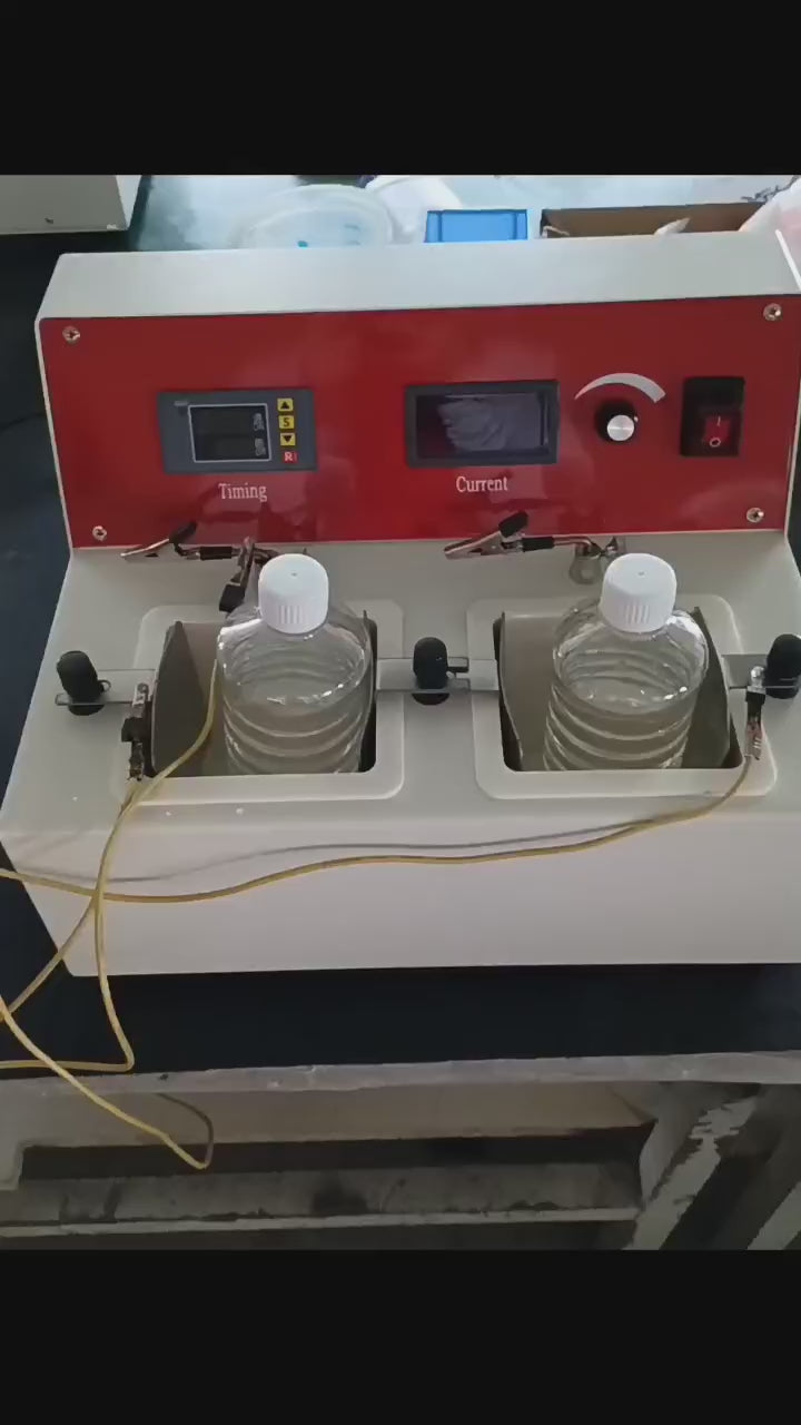 Dental Laboratory Electrolytic Polisher Electric Polishing Machine Double Baths Dental Electrolytic Polishing Lathe