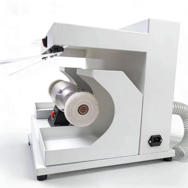 Dental Lab Polishing Machine Grinding Dental Polishing Lathe With Big Cover